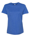 BELLA + CANVAS® Women’s Relaxed Fit Heather CVC Crewneck Short Sleeve T-Shirt