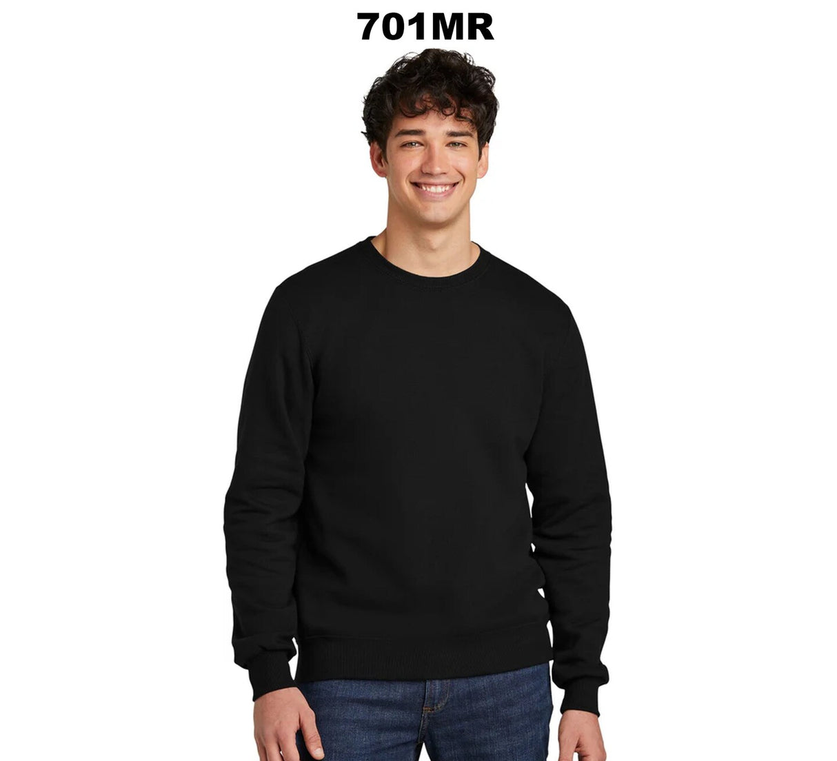 JERZEES® Ring-Spun Crewneck Long Sleeve Sweatshirt