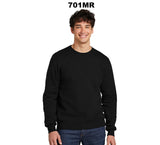 JERZEES® Ring-Spun Crewneck Long Sleeve Sweatshirt