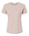 BELLA + CANVAS® Women’s Relaxed Fit Heather CVC Crewneck Short Sleeve T-Shirt