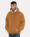 Bayside® Super Heavy Thermal Lined Full Zip Hooded Sweatshirt