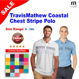 TravisMathew® Coastal Chest Stripe Polo