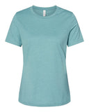 BELLA + CANVAS® Women’s Relaxed Fit Heather CVC Crewneck Short Sleeve T-Shirt