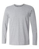 Gildan Softstyle Crewneck Long Sleeve T-Shirt | Premium Cotton Tee