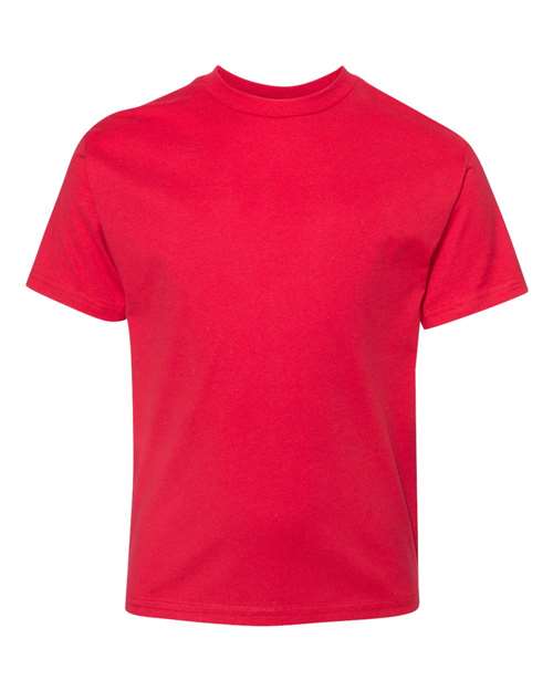 Hanes® Perfect-T Youth Crew Neck Short Sleeve T-Shirt