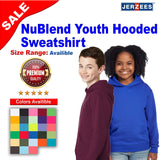 JERZEES® Youth Nublend Pullover Hooded Sweatshirt
