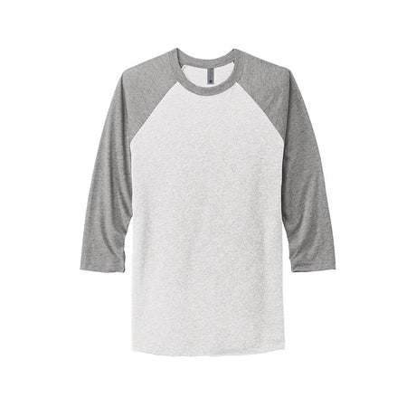 Next Level® Unisex Tri Blend Crewneck Three Quarter Sleeve Raglan Tee