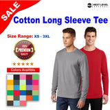 Next Level® Soft & Lightweight Cotton Crewneck Long Sleeve Tee