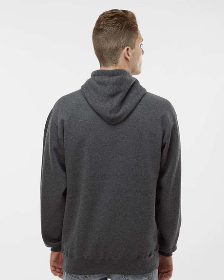 USA-made heavyweight hooded sweatshirt