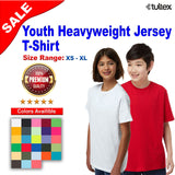 Tultex® Youth Heavyweight Jersey Crewneck Short Sleeve T-Shirt
