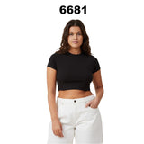 BELLA + CANVAS® Women’s Crop Crewneck Short Sleeve Tee