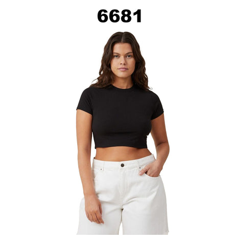 BELLA + CANVAS® Women’s Crewneck Short Sleeve Crop Tee