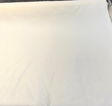 Batiste Cream Sheer Polyester Fabric - Cream Sheer, 118" Width (1 Yard)