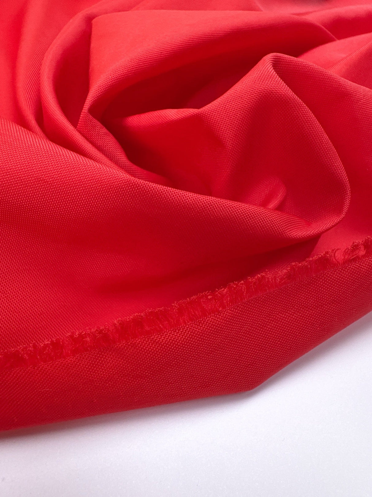 Red Polyamide Woven Fabric