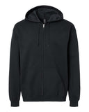 Sudadera con capucha Gildan Softstyle con cremallera completa - Forro polar de manga larga