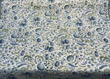 Sunbrella Arboretum Bluebell Acrylic Fabric - Blue Floral Botanical Pattern, 54" Width (1 Yard)