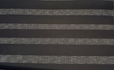 Sunbrella Caper Onyx Solution-Dyed Acrylic Fabric - Black Stripe, 54" Width, 7.35" Vertical Repeat (By The Yard)