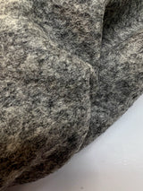 Wool Knit Melange Gray