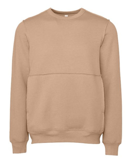 BELLA + CANVAS FWD Fashion Raw Seam Crewneck Sweatshirt
