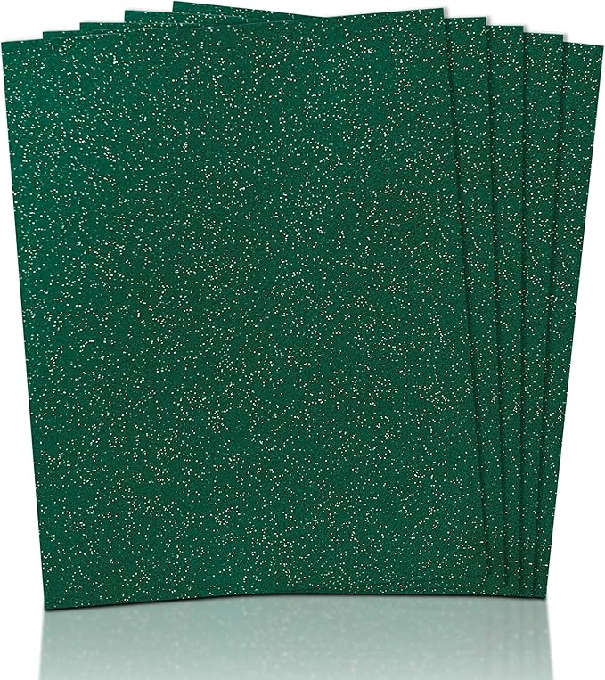 Glitter Felt Sheets 9x12 5-Pack