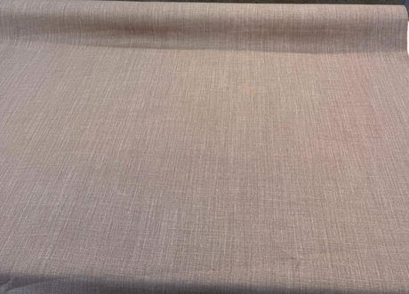 Nelen & Delbeke Belgian Linen Lino Clay Fabric - Clay Brown Woven Texture, 59" Width (1 Yard)