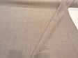 Nelen & Delbeke Belgian Linen Lino Clay Fabric - Clay Brown Woven Texture, 59" Width (1 Yard)