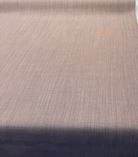 Nelen & Delbeke Belgian Linen Lino Fabric - Poppy Pink, 59" Width (1 Yard)