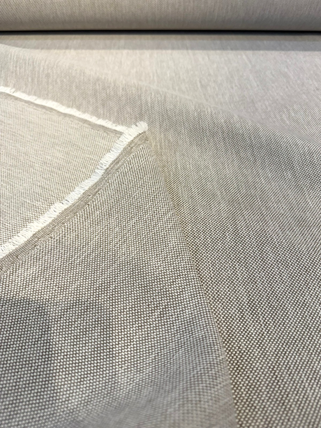 Sunbrella Hint Birch Solution Dyed Acrylic Fabric - Birch, Subtle Textured Weave, 54" Width (By The Yard)