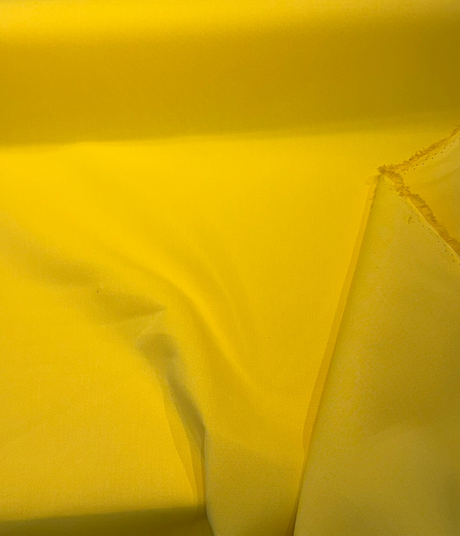 Sunbrella Canvas Solution Dyed Acrylic Fabric - Lemon Yellow, Solid, 54" Width (1 Yard)