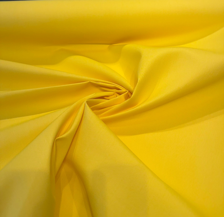 Sunbrella Canvas Solution Dyed Acrylic Fabric - Lemon Yellow, Solid, 54" Width (1 Yard)