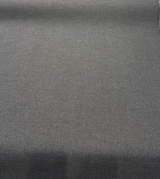 Sunbrella Piazza Black Char Solution Dyed Acrylic Fabric - Solid Textured Black Char, 54" Width (1 Yard)