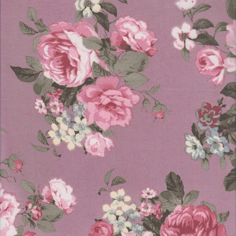 1 Yard High Multi Chiffon Floral Print Woven Fabric Lightweight Sheer 57/58" Width
