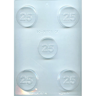 25 Sandwich Cookie Chocolate Mold (90-161101)*