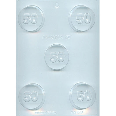 50 Sandwich Cookie Chocolate Mold