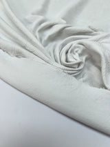 Polyamide Elastane Knitted Fabric White