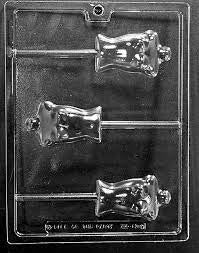 Woman's Torso Lolly Chocolate Mold - LPXX013