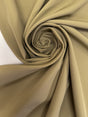 Beige Polyester Elastane Crepe