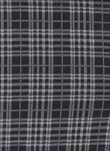 Plaid Jacquard Double Knit Stretch Fabric