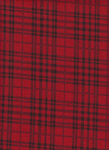 Plaid Jacquard Double Knit Stretch Fabric