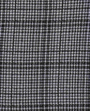 Tela suave de jacquard de punto a cuadros, material elástico doble de punto, ancho 57/59 pulgadas