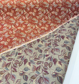Gabrielle Salsa Red Leaves Branches Tapestry Regal Upholstery Fabric - Salsa Red Leaves And Branches, Woven Tapestry, 54" Width (1 Yard)