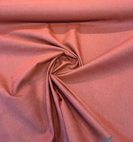 Sunbrella Switch Henna Acrylic Fabric - Maroon Red Herringbone, 54" Width (1 Yard)