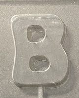 Letter B Pop Chocolate Mold