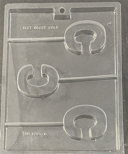 Letter C Pop Chocolate Mold - ECAO1337C