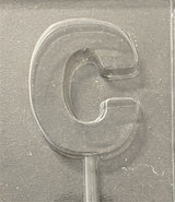 Letter C Pop Chocolate Mold