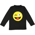 Face with Tongue Emoji T-Shirt Costume - Adults