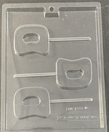 Letter D Pop Chocolate Mold