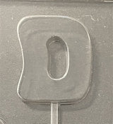Letter D Pop Chocolate Mold
