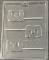 Letter E Pop Chocolate Mold