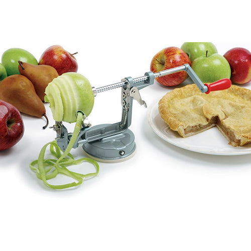 Norpro Apple Master: Apple Peeler - Corer and Slicer - with Vacuum Base & Clamp